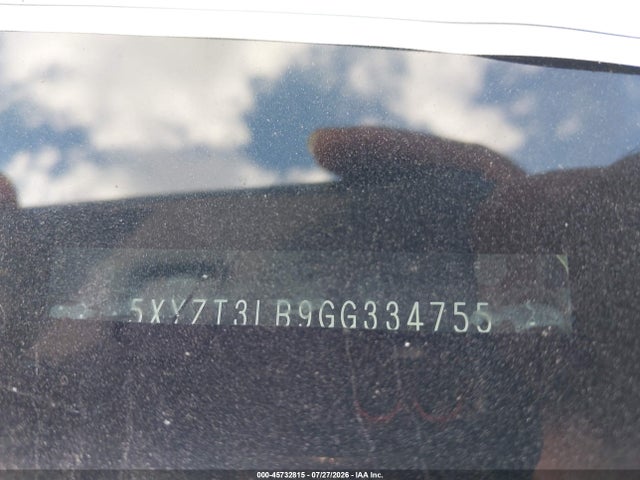 45732815 :رقم المزاد ، 5XYZT3LB9GG334755 vin ، 2016 Hyundai Santa Fe Sport 2.4l مزاد بيع