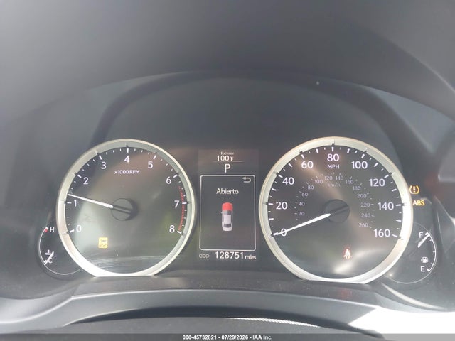 Продажа на аукционе авто 2015 Lexus Is 250, vin: JTHBF1D24F5073777, номер лота: 45732821