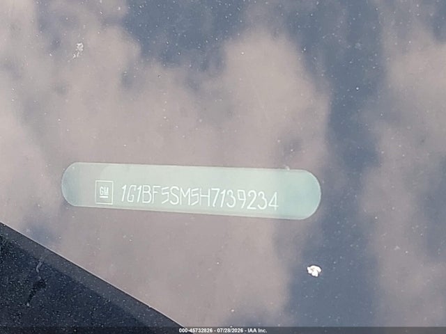 1G1BF5SM5H7139234 Chevrolet Cruze Premier Auto