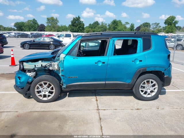 45733008 :رقم المزاد ، ZACNJDD13MPM44368 vin ، 2021 Jeep Renegade Limited 4x4 مزاد بيع