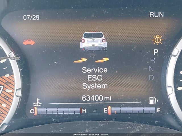 45733008 :رقم المزاد ، ZACNJDD13MPM44368 vin ، 2021 Jeep Renegade Limited 4x4 مزاد بيع
