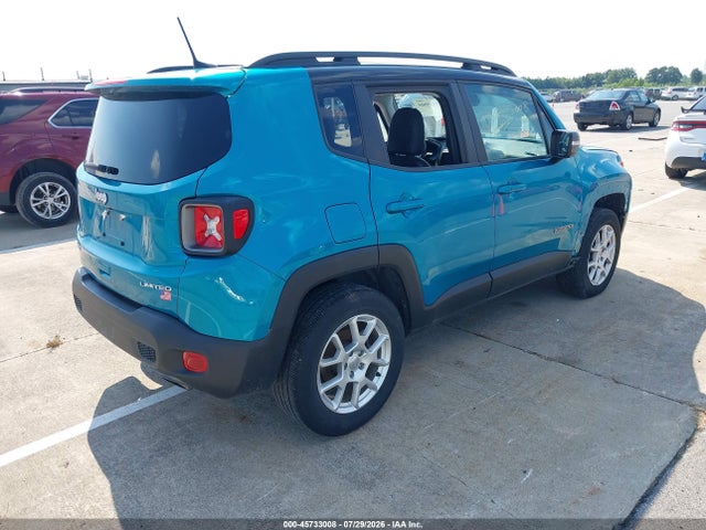 45733008 :رقم المزاد ، ZACNJDD13MPM44368 vin ، 2021 Jeep Renegade Limited 4x4 مزاد بيع