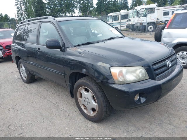 45733027 :رقم المزاد ، JTEEP21AX50096369 vin ، 2005 Toyota Highlander Limited V6 مزاد بيع