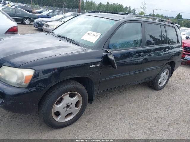 45733027 :رقم المزاد ، JTEEP21AX50096369 vin ، 2005 Toyota Highlander Limited V6 مزاد بيع