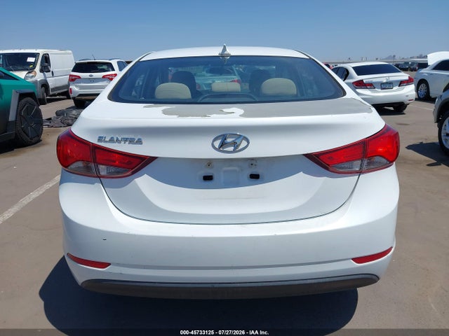 5NPDH4AE5GH760434 Hyundai ELANTRA SE