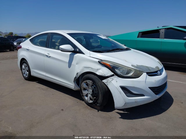 5NPDH4AE5GH760434 Hyundai ELANTRA SE