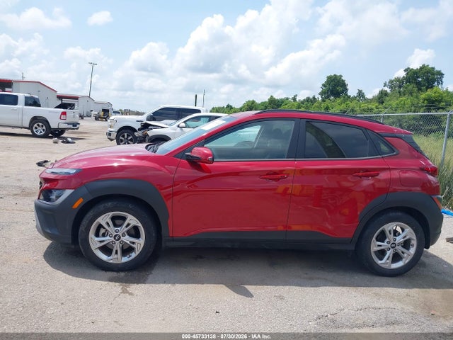 45733138 :رقم المزاد ، KM8K62AB9NU916819 vin ، 2022 Hyundai Kona Sel مزاد بيع