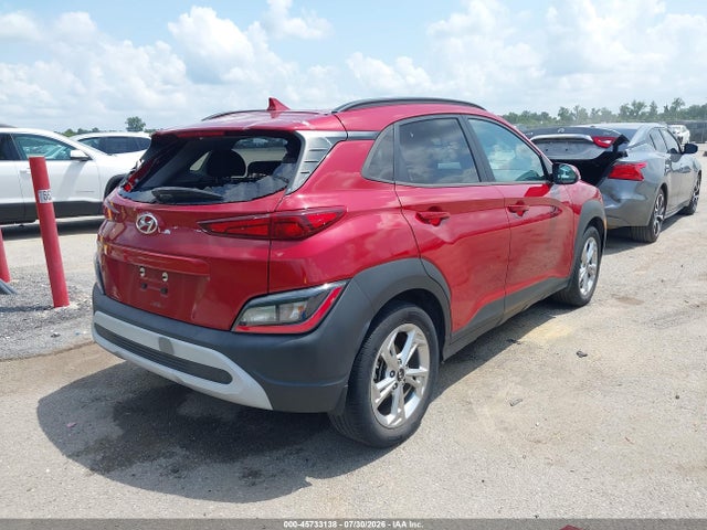 45733138 :رقم المزاد ، KM8K62AB9NU916819 vin ، 2022 Hyundai Kona Sel مزاد بيع