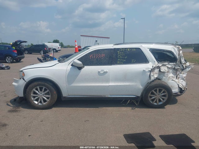 45733184 :رقم المزاد ، 1C4RDJAG9HC829429 vin ، 2017 Dodge Durango Sxt Awd مزاد بيع