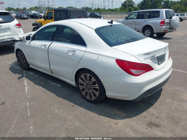 Продаж на аукціоні авто 2018 Mercedes-benz Cla 250, vin: WDDSJ4EB6JN659055, номер лоту: 45733208