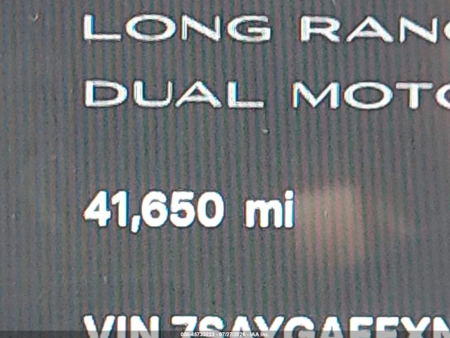 Aukcja sprzedaży 2022 Tesla Model Y Long Range Dual Motor All-wheel Drive, vin: 7SAYGAEEXNF547331, numer aukcji: 45733233