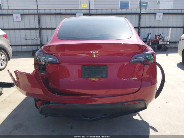 Aukcja sprzedaży 2022 Tesla Model Y Long Range Dual Motor All-wheel Drive, vin: 7SAYGAEEXNF547331, numer aukcji: 45733233