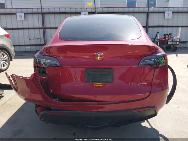 Aukcja sprzedaży 2022 Tesla Model Y Long Range Dual Motor All-wheel Drive, vin: 7SAYGAEEXNF547331, numer aukcji: 45733233