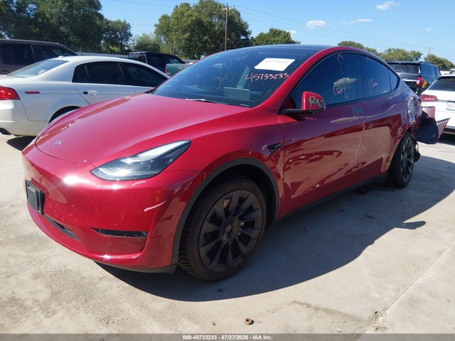 Aukcja sprzedaży 2022 Tesla Model Y Long Range Dual Motor All-wheel Drive, vin: 7SAYGAEEXNF547331, numer aukcji: 45733233