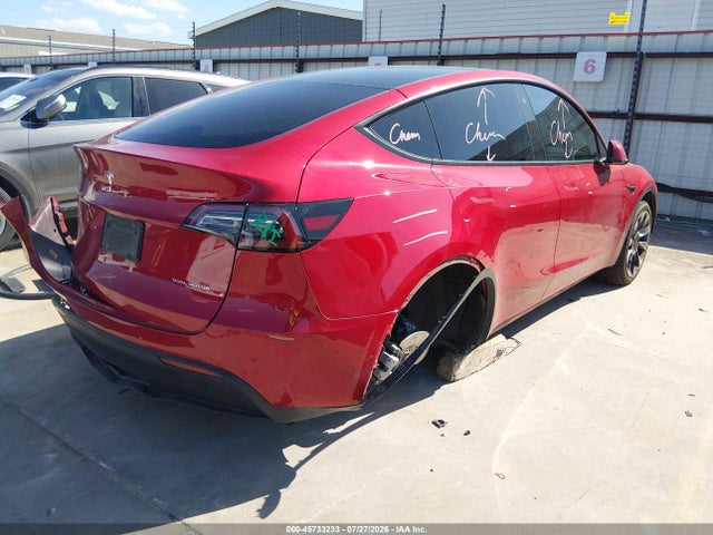Aukcja sprzedaży 2022 Tesla Model Y Long Range Dual Motor All-wheel Drive, vin: 7SAYGAEEXNF547331, numer aukcji: 45733233