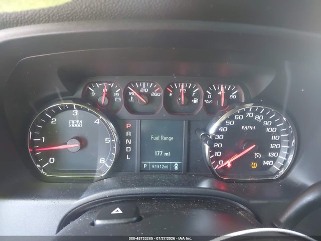 45733285 :رقم المزاد ، 3GCPCPECXJG609921 vin ، 2018 Chevrolet Silverado 1500 Custom مزاد بيع