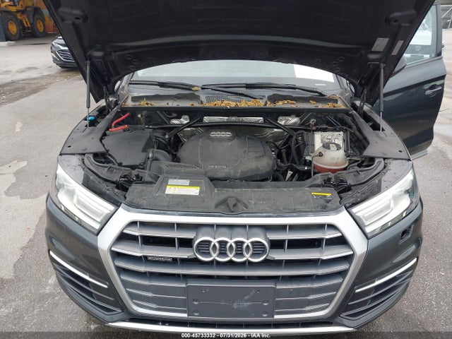 2018 Audi Q5 2.0t Premium/2.0t Tech Premium მანქანა იყიდება აუქციონზე, vin: WA1ANAFY7J2077568, აუქციონის ნომერი: 45733332