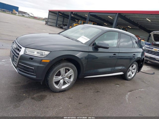 2018 Audi Q5 2.0t Premium/2.0t Tech Premium მანქანა იყიდება აუქციონზე, vin: WA1ANAFY7J2077568, აუქციონის ნომერი: 45733332