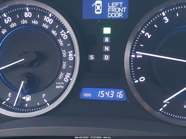 Aukcja sprzedaży 2012 Lexus Is 250, vin: JTHCF5C23C5053917, numer aukcji: 45733367