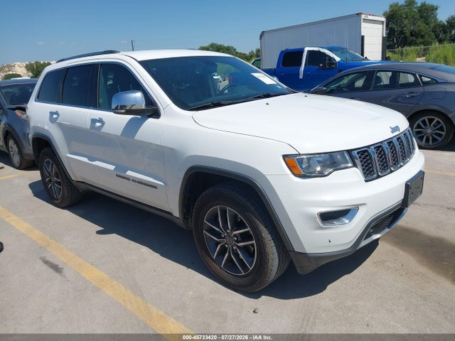 2019 Jeep Grand Cherokee Limited 4x4 მანქანა იყიდება აუქციონზე, vin: 1C4RJFBG6KC856616, აუქციონის ნომერი: 45733420