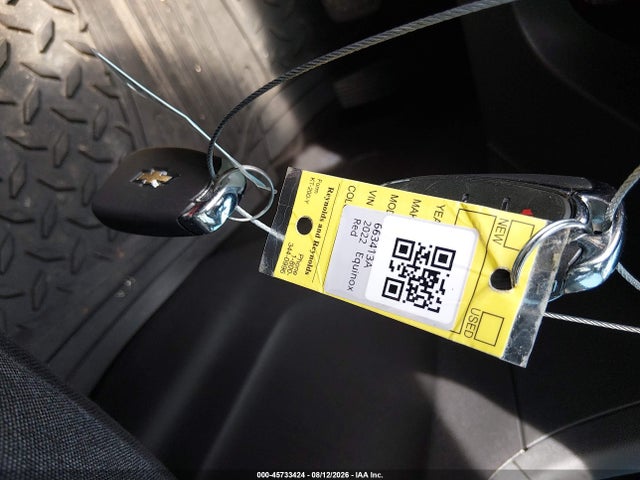 Aukcja sprzedaży 2022 Chevrolet Equinox Fwd Lt, vin: 3GNAXKEV5NL148016, numer aukcji: 45733424