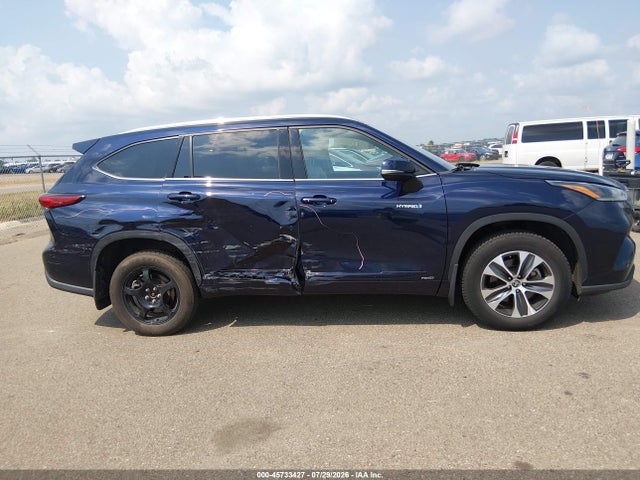 Продаж на аукціоні авто 2021 Toyota Highlander Hybrid Xle, vin: 5TDHBRCHXMS526609, номер лоту: 45733427