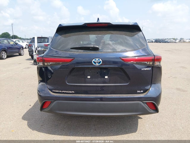 Продаж на аукціоні авто 2021 Toyota Highlander Hybrid Xle, vin: 5TDHBRCHXMS526609, номер лоту: 45733427
