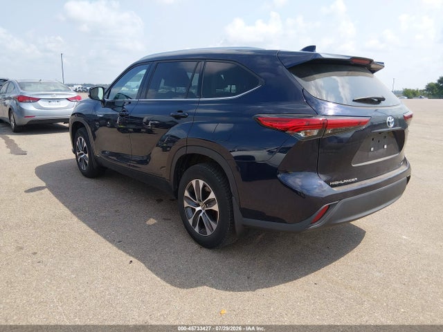 Продаж на аукціоні авто 2021 Toyota Highlander Hybrid Xle, vin: 5TDHBRCHXMS526609, номер лоту: 45733427