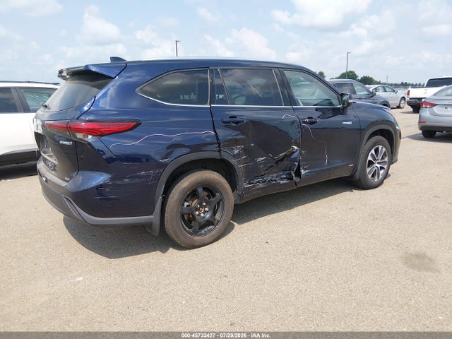 Продаж на аукціоні авто 2021 Toyota Highlander Hybrid Xle, vin: 5TDHBRCHXMS526609, номер лоту: 45733427