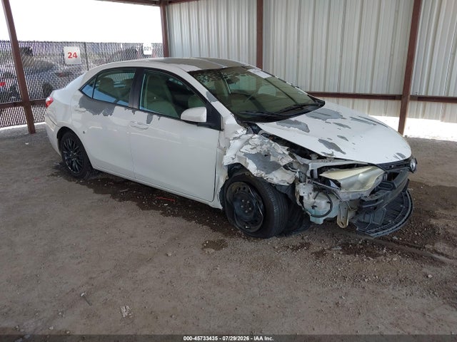 2016 Toyota Corolla Le მანქანა იყიდება აუქციონზე, vin: 5YFBURHE1GP368611, აუქციონის ნომერი: 45733435