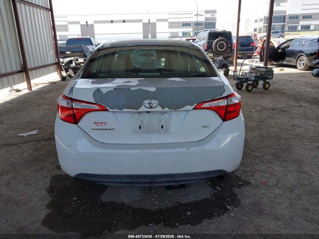 Продаж на аукціоні авто 2016 Toyota Corolla Le, vin: 5YFBURHE1GP368611, номер лоту: 45733435