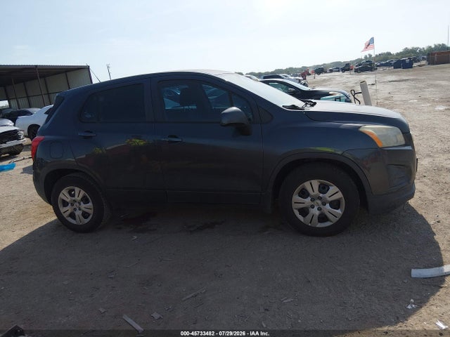 Продаж на аукціоні авто 2016 Chevrolet Trax Ls, vin: 3GNCJKSBXGL218374, номер лоту: 45733482