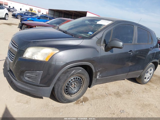 Продаж на аукціоні авто 2016 Chevrolet Trax Ls, vin: 3GNCJKSBXGL218374, номер лоту: 45733482