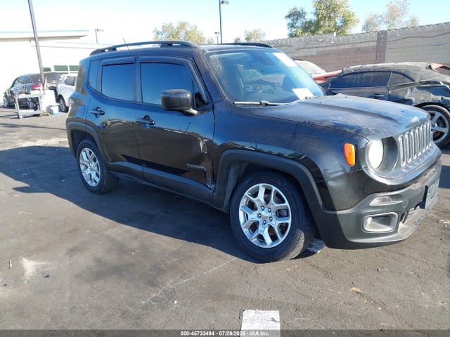 45733494 :رقم المزاد ، ZACCJBBT7GPD59086 vin ، 2016 Jeep Renegade Latitude مزاد بيع