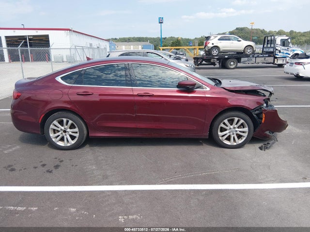 2016 Chrysler 200 Limited Platinum მანქანა იყიდება აუქციონზე, vin: 1C3CCCAB8GN185924, აუქციონის ნომერი: 45733512