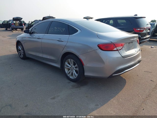 2015 Chrysler 200 Limited მანქანა იყიდება აუქციონზე, vin: 1C3CCCAB7FN617305, აუქციონის ნომერი: 45733529