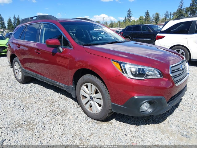 45733530 :رقم المزاد ، 4S4BSACC8F3320295 vin ، 2015 Subaru Outback 2.5i Premium مزاد بيع