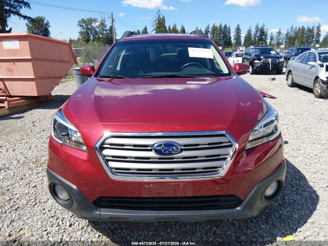 45733530 :رقم المزاد ، 4S4BSACC8F3320295 vin ، 2015 Subaru Outback 2.5i Premium مزاد بيع