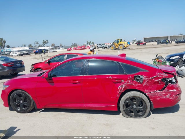 45733531 :رقم المزاد ، 1HGCV1F31JA043409 vin ، 2018 Honda Accord Sport مزاد بيع