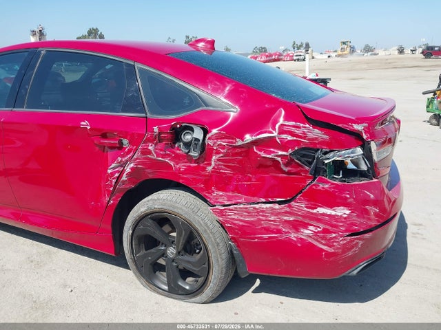 45733531 :رقم المزاد ، 1HGCV1F31JA043409 vin ، 2018 Honda Accord Sport مزاد بيع