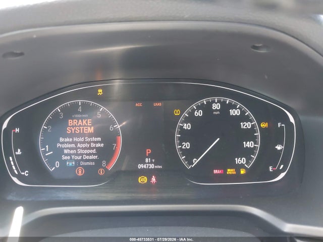 45733531 :رقم المزاد ، 1HGCV1F31JA043409 vin ، 2018 Honda Accord Sport مزاد بيع