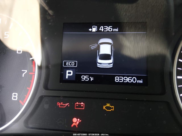 Aukcja sprzedaży 2020 Kia Optima Se, vin: 5XXGT4L39LG451076, numer aukcji: 45733565