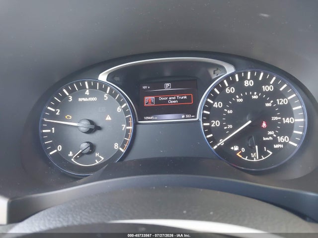 2016 Nissan Altima 2.5 Sr მანქანა იყიდება აუქციონზე, vin: 1N4AL3AP4GC240336, აუქციონის ნომერი: 45733567
