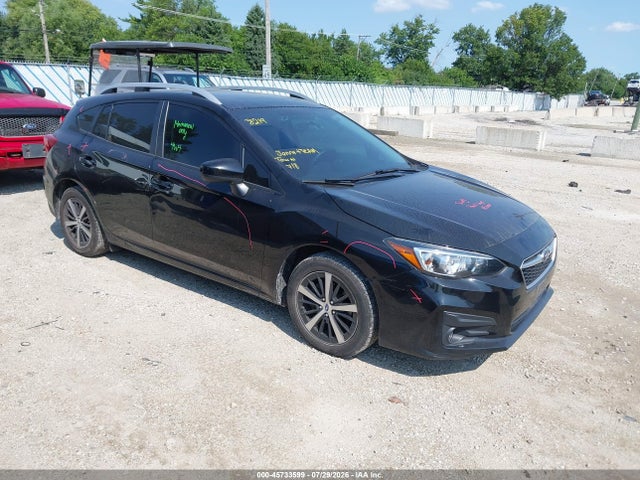 2019 Subaru Impreza 2.0i Premium მანქანა იყიდება აუქციონზე, vin: 4S3GTAD61K3733623, აუქციონის ნომერი: 45733599
