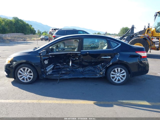 2013 Nissan Sentra Sv მანქანა იყიდება აუქციონზე, vin: 3N1AB7AP4DL798257, აუქციონის ნომერი: 45733626