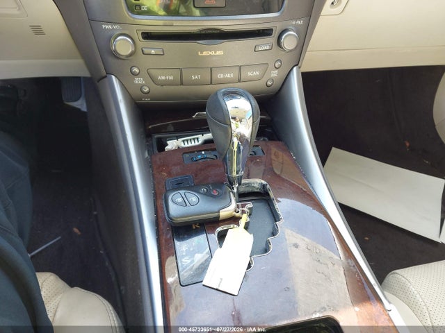 Продажа на аукционе авто 2012 Lexus Is 250, vin: JTHBF5C2XC5183883, номер лота: 45733651