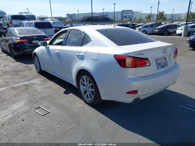 Продажа на аукционе авто 2012 Lexus Is 250, vin: JTHBF5C2XC5183883, номер лота: 45733651