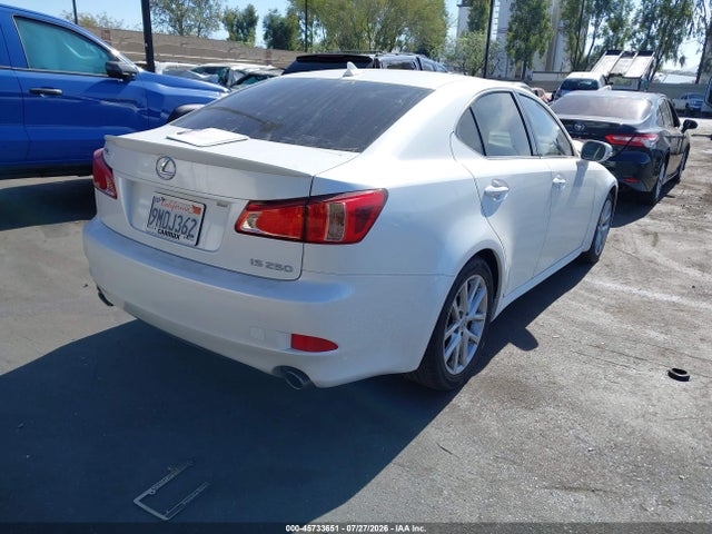 Продажа на аукционе авто 2012 Lexus Is 250, vin: JTHBF5C2XC5183883, номер лота: 45733651