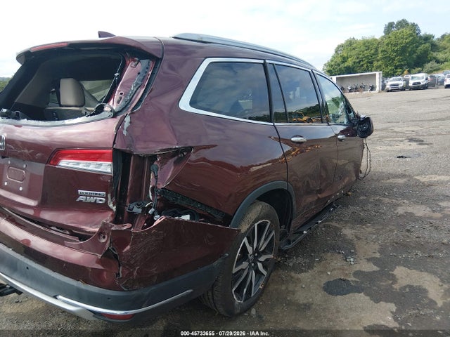 Продажа на аукционе авто 2022 Honda Pilot Awd Touring 8 Passenger, vin: 5FNYF6H93NB000171, номер лота: 45733655