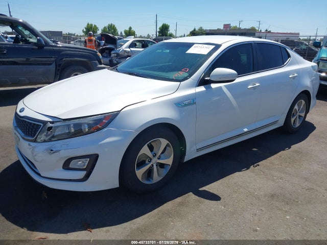 KIA Optima Hybrid Lx 2014 KNAGM4AD1E5064096 Image 2